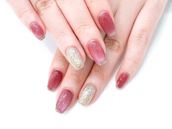 ネイルコレクション ピンク(Nail Collection Pink)/フリーアート☆マグネット