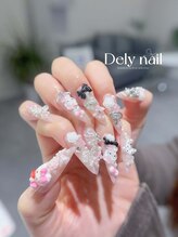 デリーネイル(Dely_nail)/キティちゃんのパステルネイル