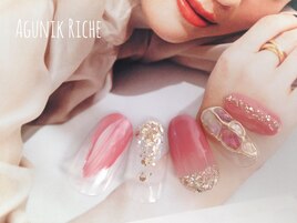 【ニュアンスネイル】