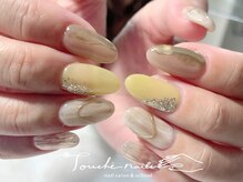 トゥーシェネイルズ(Touche'nails)/秋シンプルネイル