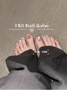エイティーンパーセントネイル(18%ネイル)/フットネイル