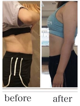 インナーエステ専門店　INNE【イネレ】/ビフォーアフター３ヶ月