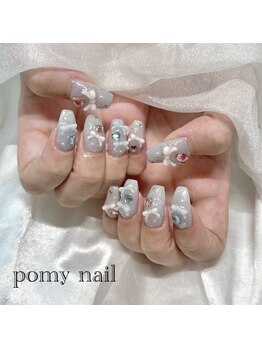 ポミーネイル 渋谷店(Pomy nail)/リボンネイル