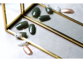 定額　ダルメシアンネイル