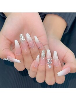 クイーンズビューティーサロン 歌舞伎町店(Queen's beauty salon)/チップ長さ出しアートやり放題