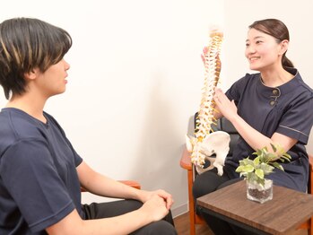 整体院リフィール/カウンセリングの様子