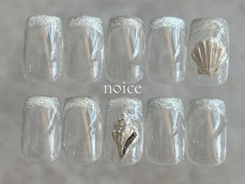 ノイスネイル(noice nail)/8月9月MonthlyDesign