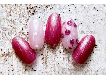 キュートなサクランボネイル