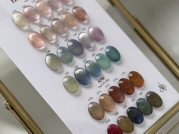 アトリエ ロータス 仙台駅前店(Atelier LOTUS)の写真/人気ブランド『enoi』取扱店♪うるうる感と輝きが違います！何色でも追加無料！