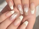 レース/フレンチ/リボンネイル