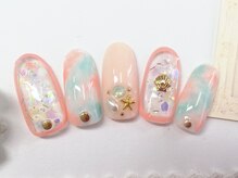 ネイルサロン トリック(Nail Salon TRICK)/サマーシェルネイル