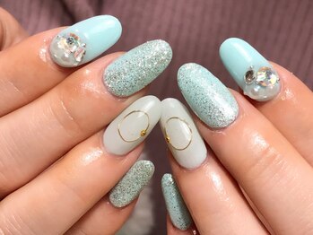 リリーヘブン(LILY HEAVEN)/アンティークブルーnail