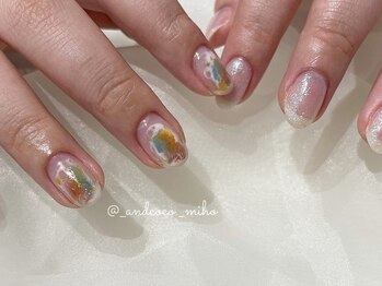 アンドココ 下北沢店(And & coco.)/春ネイル