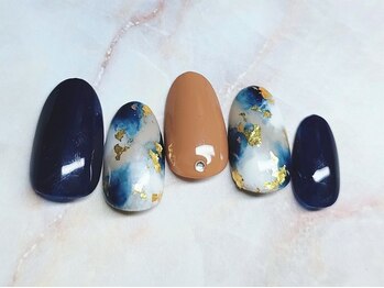 ミュゲットネイル(Muguet nail)/大人カジュアル