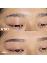 ミラ 渋谷(Eyebrow salon Mira)/自眉を活かして平行眉/担当Riho
