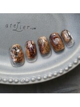 アトリエ プラス リム(atelier +LIM)/atelier recommend 成人式ネイル