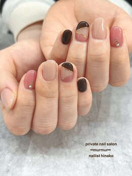 プライベート ネイルサロン マーマ(murmur)/シンプルデザイン
