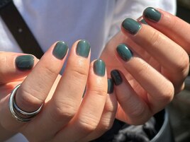 ワンカラー／シンプルブルー