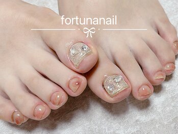 フォルトゥーナ 神田(Fortuna)/フット桃ネイル