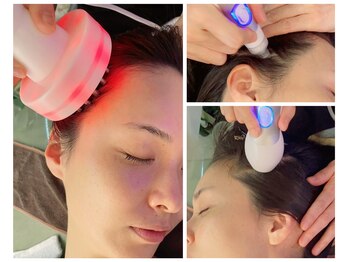 水光ピールスキン/頭皮毛穴洗浄プラズマスカルプ