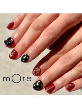 モア ネイル(more nail)/成人式ネイル/持込アート