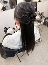 ウィル(WILL)/ストレートハーフアップ