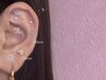 snsで大人気★耳ツボjewelry＋定額シンプルコース¥9900