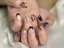 ネコ ネイル(NEKO NAIL)/レオパードネイル【12,100】