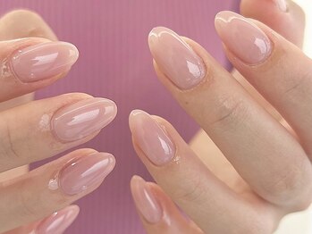 プレイス インク ネイル(plays inc. nail)の写真/【日常の癒しに◎】シンプルだからこそ技術力が際立つ！上品な大人ネイルで手元・足元をより美しく演出＊