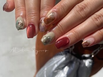 アトリエシロップネイル(Atelier Syrup nail)/人気No.2!たっぷりデザイン