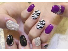 ネイルサロン ジェイ(Nail Salon J)/ゼブラネイル