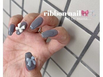 ぷっくりお花ネイル