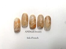 アンドネイル ビューティー(AND nail,beauty)/フレンチネイル/ニュアンス