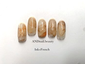 アンドネイル ビューティー(AND nail,beauty)/フレンチネイル/ニュアンス