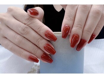 ミンミン(Min min)/チップ長さ出し＋ワンカラー