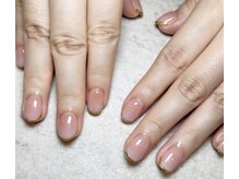 ラテネイル(Latte Nail)の雰囲気（爪を傷めないパラジェルは＋600円で追加できます！）