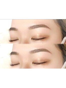 アイブロウメニューがあるサロン