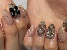 オーシャンネイル 新宿店(Ocean nail)/チェックネイル