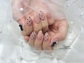 ワンホン・ガーリー定額ネイル