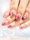お客様ネイル☆きらきらネイル