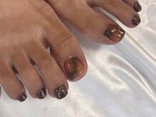 マラマネイル(Malama Nail)/べっ甲ネイル/フット/箔ネイル