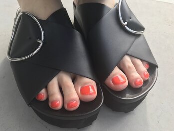 プティットスリール 西尾店(Petit Sourire)/【foot】ワンカラー♪