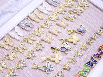 ラルネイル 大宮(Lull. nail)/＊蝶々パーツ＊