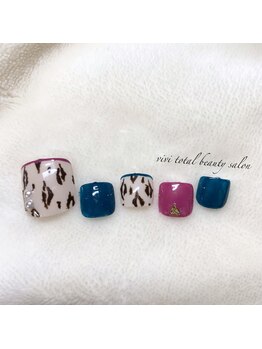 ビビ(ViVi)/レオパード柄ネイル☆