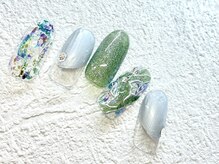 ネイルサロン ふるる 大須店/☆ミディアムネイル☆#143