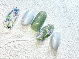 ☆ミディアムネイル☆#143