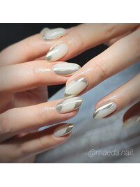 _____ミラーニュアンスネイル