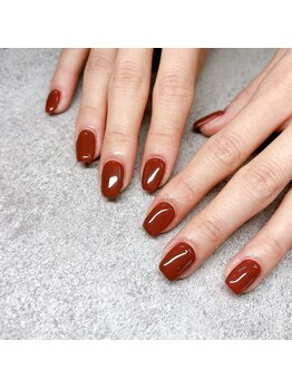 ジェルネイル ワンカラー