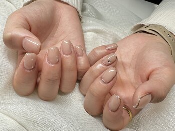 ネイルアヴァンス 京橋店(Nail AVANCE.)/シンプルネイル!