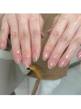 アイラッシュサロンモアナ 梅田芝田店(MOANA)/スキニーラメフレンチ☆